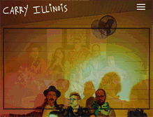 Tablet Screenshot of carryillinoisband.com